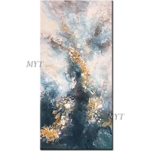 A Majestic Sea View Of Choppy Waters Abstract Oil Painting On Canvas Living Room Home Pictures Modern Wall Art Paintings