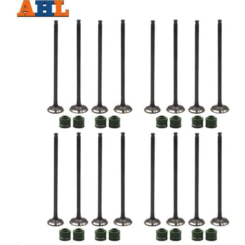 AHL 8 pairs 16pcs Intake & Exhaust Valve Kit Stem Oil Seals Set For YAMAHA XJR400 4HM 400