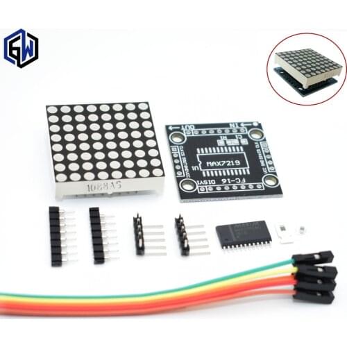 MAX7219 dot matrix module microcontroller module DIY KIT