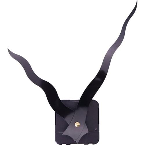 1 Set Metal Wall Clock Movement Mechanism Replacement Tools Kits With 2 Hands