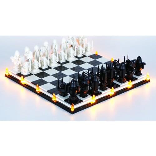 Lightaling Led Light Kit For 76392 Wizard’s Chess