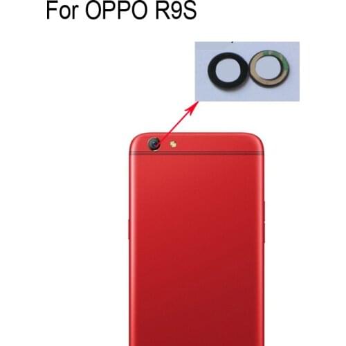 Original For OPPO R9S r9s Rear Back Camera Glass Lens For OPPO R 9S Repair Spare Parts For OPPO R9 S