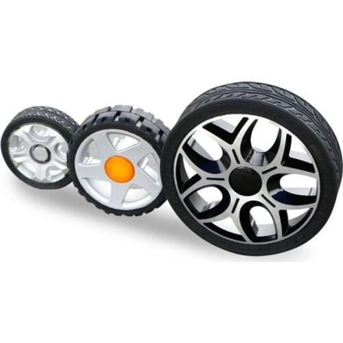 Solid Rubber Load-bearing Wheel Active Wheel Intelligent Small Wheel Driving tire Unmanned Vehicle AGV No Inflation