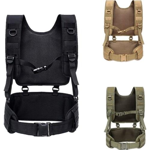 Tactical Equipment Army Vest Military Molle Vest Outdoor Adjustable Hunting Airsoft Armor Vest Body Armor