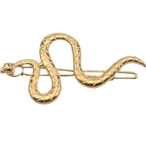 Animal Hair Clip Bobby Pin Hair Clip Alternative Hair Serpentine Hair Clip snake Hair Clip Alloy Hairband