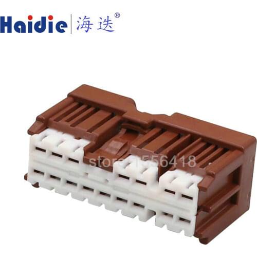 2sets 16pin car electric plactic plug auto wire harness unseled connector 6098-6959