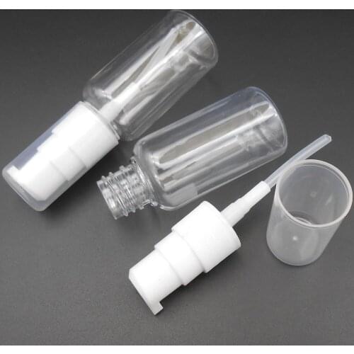 1Pc-100Pcs New 30ML Spray Beak Press Bottle Plastic Packaging Bottles Clear Empty Cream PET Transparency PP Cap 30X96MM *FD405