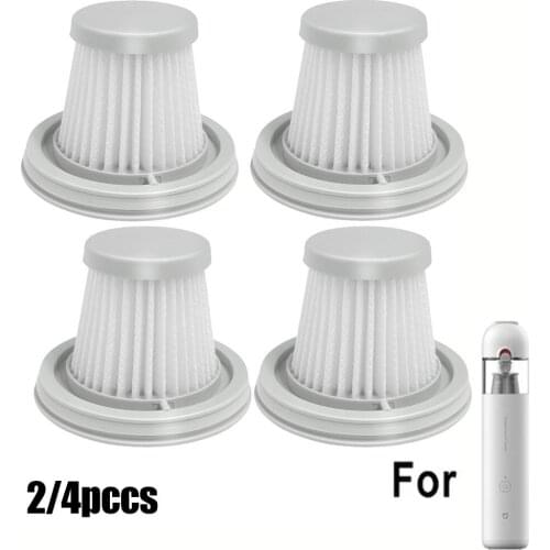 2pcs Filters Dust Filtering Washable Filter For XIAOMI MIJIA Handy Vacuum Cleaner Home Mini Wireless Cleaning Tool Replacement