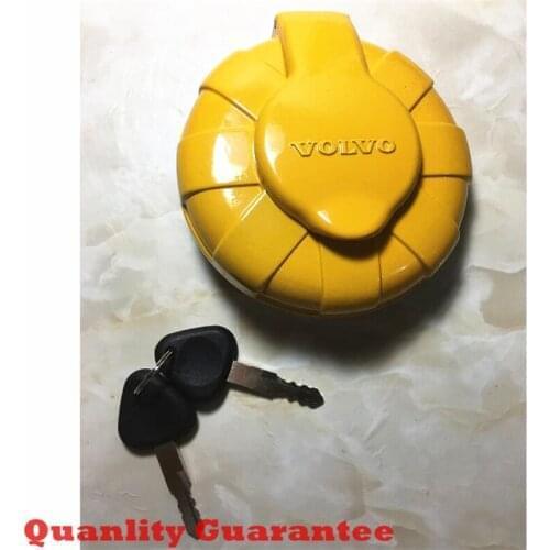For Excavator VOLV-O fuel tank cap Vol EC55/140/210/240/290/360 diesel tank cover accessories