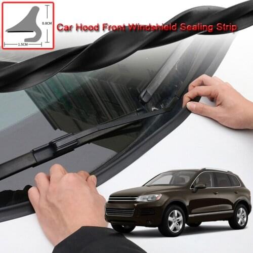 For Volkswagen Touareg 2014-2020 Car Seal Strip Windshied Spoiler Filler Protect Edge Weatherstrip Strips Sticker Accessories
