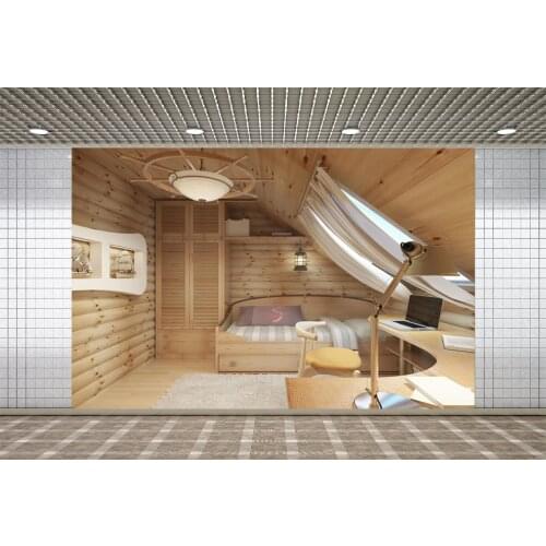 Lyavshi Chalet interior decoration Simple Background Celebration Photography Customizable Backdrops Photo Studio Props