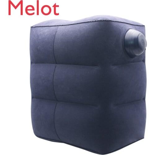 Inflatable Foot Mat Pillow Aircraft Foot Pedal Portable Press Automatic Long-Distance Office Sleeping Flying Artifact
