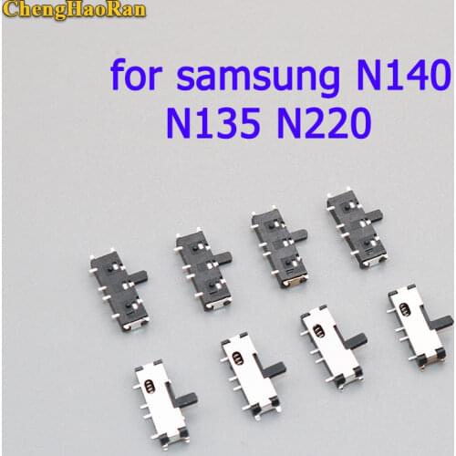 ChengHaoRan 10pcs Switch Button Power Key fit for samsung N130 N140 N145 N148 N150 Power Slide Switch N135 N210 N220 NB30