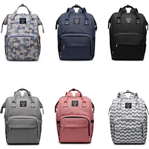 Portable Large Capacity Nursing Handbag Waterproof Mommy Backpack Baby Bag Multi-function Nappy Maternity Backpack