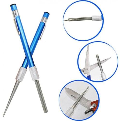 Fishing Tools Portable Professional Stainless Steel Pen for Fish Hook Sharpener Multiurpose Sharpener Fishing