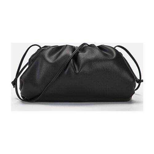 All-match Purse Shoulder Bag Quality Leather Fashion Crossbody Bags Simple Female Clutch Women Women Soft Cloud Handbags Chain