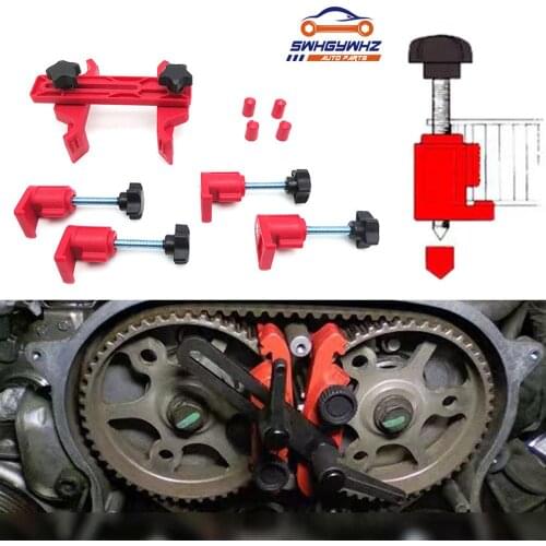 1 Set Universal Auto Car Master Cam Clamp Kit Camshaft Sprocket Gear Cam Lock Tools Car Repair Tools Auto Accessories