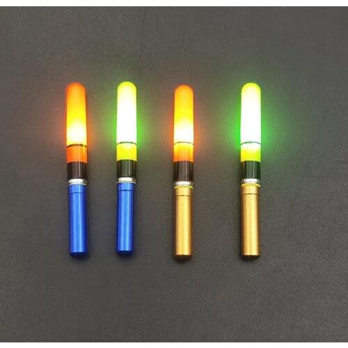 2PCS LED Light Stick For Fishing Float Tube Night Fishing Tackle Luminous Electronic Float LED Electric Float HOT SALE