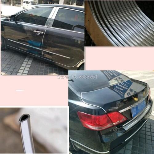 3M Car accessories Automotive air conditioning U Style decoration strip for Audi a4 a3 q5 q7 a5 b6 b8 a6 c5 b7 c6 a8 TT styling