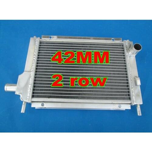 42mm Rover FOR Mini Cooper S MPI 1275/1.3L hi-perf aluminum alloy radiator 97-01
