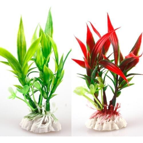 Fish Tank Landscape Decoration New Plastic Plant Grass Aquarium Decorative