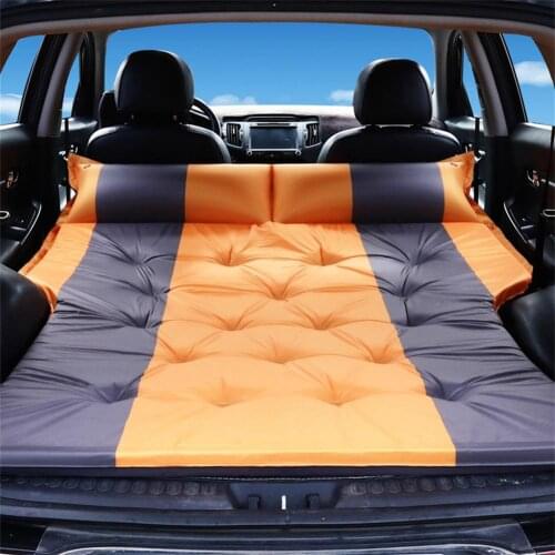 Car Camping Air Mattress Auto Blow Up Bed Inflatable Mattress Raised Airbed Portable Car Air Mattress With Pump For Travel