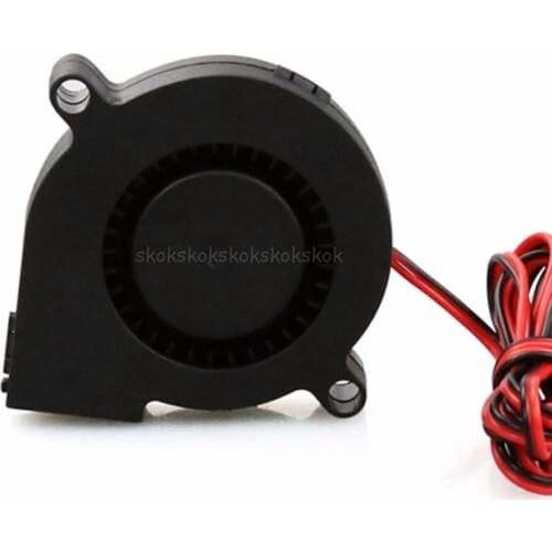 Brushless DC Cooling Turbine Blower Fan 5015 24V 50*62*15mm Durable New