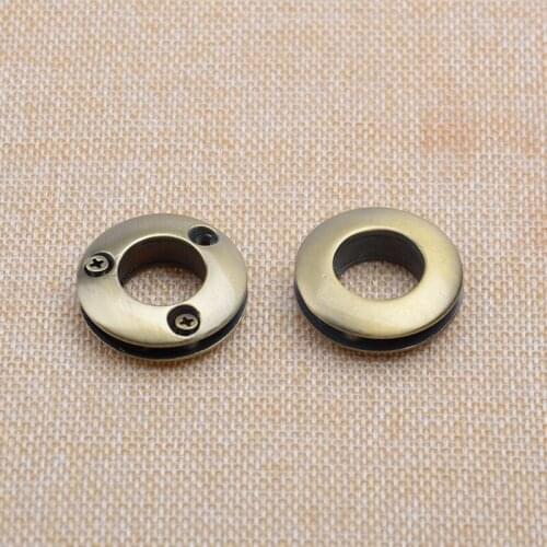 Dia.14mm Antique Brass Alloying Grommet Bag Screw Eyelet 40pcs/lot 14mm inner diameter