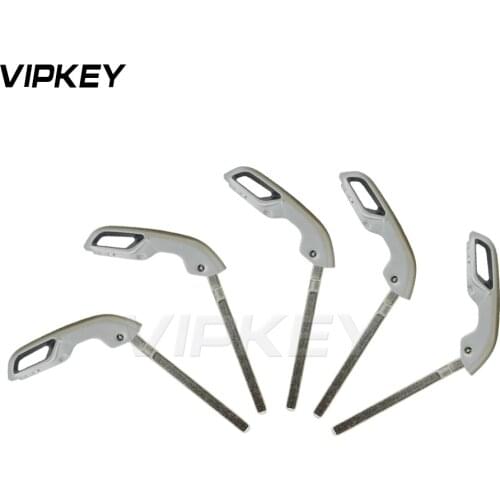 Remotekey 5PCS smart remote 13536119 Smart emergency insert key blade for 2020 Cadillac CT5 CT4