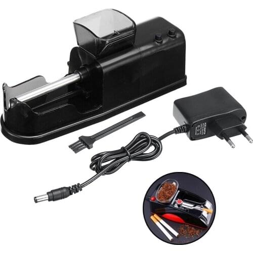 Electric Easy Automatic Cigarette Rolling Machine Injector With Credibility Function Adapter Tobacco Maker Roller