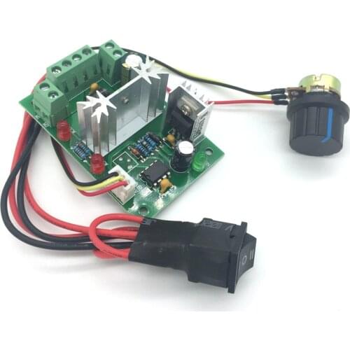 Bringsmart CCM6N PWN Speed Controller 12V DC Motor 6A 6V Gear Motor Controller 24V 30V Positive Inversion Switch Controller