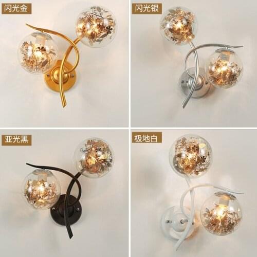 Wall lamp led decorative light bedroom wall lamp Nordic corridor corridor lamps and lanterns of the head of a bed