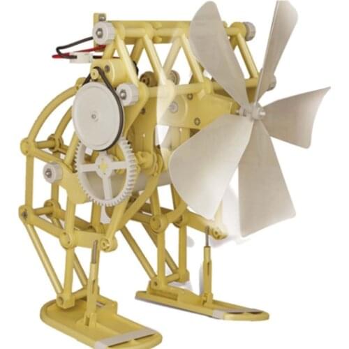 Kids Adults Puzzles Gifts 3D Wind Power Bionic Mechanical Beast Assembled Model Educational Toys L4MC