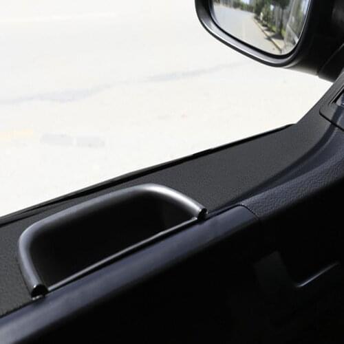 For Volkswagen VW Transporter T6 Caravelle 2017 2018 2019 Plastic Car Front Door Armrest Storage Box Holder Interior Accessories