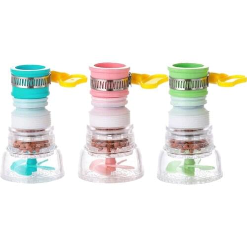 Anti Spray Faucet Extender Kitchen Sink Sprayer Tap Nozzle Water Filter Flexible, Easy Installation