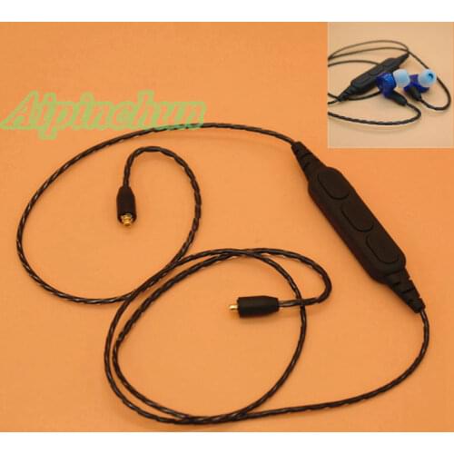 Aipinchun MMCX Headphones Replacement Cable Support Bluetooth-Compatible for Shure SE215 SE315 SE425 SE535 SE846