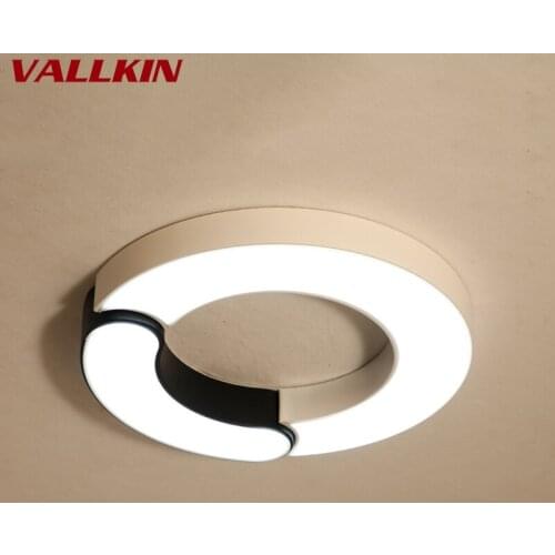 Bedroom Lamp LED Ceiling Lights Simple Modern Home Lighting Creative Personality Round Study Restaurant Living Room Lighting