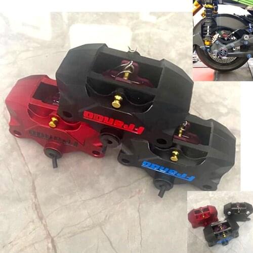 Universal Motorcycle Scooter Rear Brake Caliper Pump P2x34mm 84mm Mounting For Honda Yamaha Kawasaki Suzuki Ducati Benali Modify