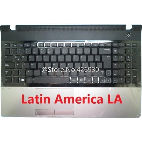 Laptop PalmRest&keyboard For Samsung NP300E5A 300E5A Latin America LA Turkey TR Hungary HU HG French Arabic ARFR Nordic NE New