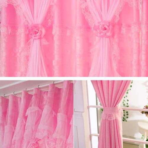 1pcs Princess Wind Curtain Living Room Bay Window Rental Room Door Curtain Partition Curtain Finished Mosquito Curtain F8313
