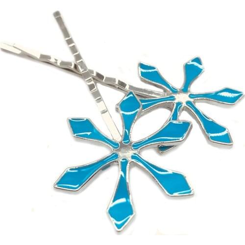 Bsarai Bleach Inoue Orihime snowflake Cosplay Hairpin headwear Hair Clip