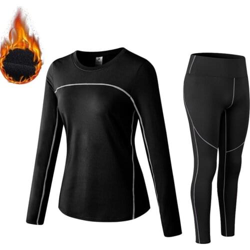 Fanceey Autumn Winter Thermal Underwear Shirt Womens Fleece O Neck Baselayer Warmer Tops Thermo Clothing Pajamas Sleepwear