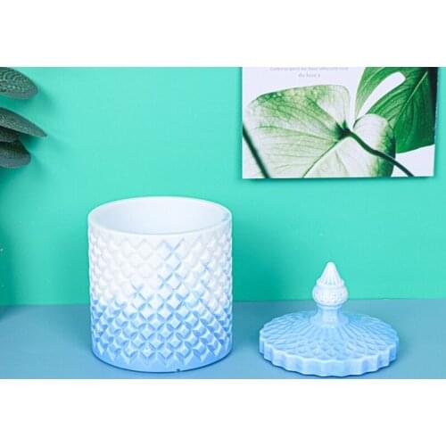 M2EA DIY Epoxy Crystal Resin 1 Set 3D Square Storage Box Mold for Soap Candle Holder DIY Jewelry Holder Home Decoration