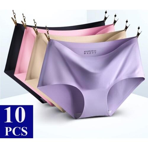 0.9$/PC 10PCS Seamless Underwear Women Sexy Panties Women Lingerie Sexy Sexy Underwear Women Underpants Tangas Briefs Bragas