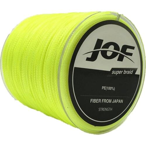 500M FISHING Super Strong Multifilament PE braided fishing line 4 strands braided wires 8 10 20 30 40 60 80 100LB
