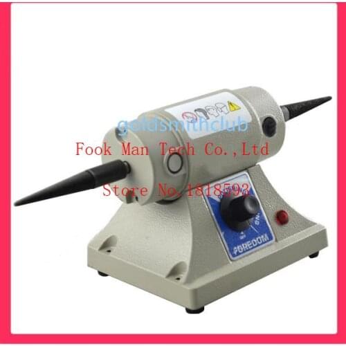 Motor,Adjustable speed grinding & polishing machine included two Buffing Wheel,jewelry diy making Supplies Polishing Motor