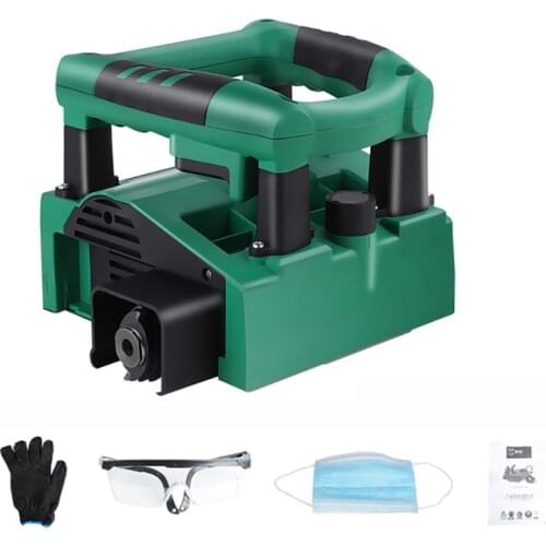 220V Electric Wall Slotting Planing Machine Concrete Wall Chaser 1200W Speed 8500RPM Width 125MM