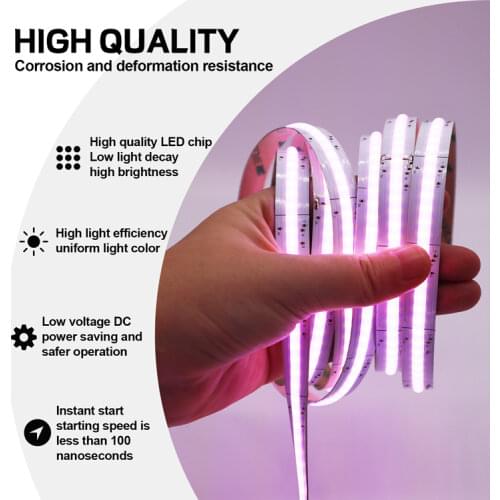 YANG MIN Free Shipping 180 degree large viewing angle pointless led dimmable flexible 24V smart RGB LED strip