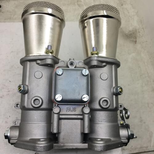 SherryBerg carb fajs 45mm dcoe 45DCOE 45 dcoe carburetor carburettor for EMPI Weber Solex dellorto air horns 85mm tall w air net