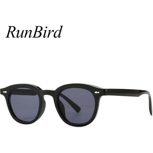 RUNBIRD Round Glasses Frame New Korean Version Cat Eye Frame Anti-blue Light Flat Small Womens Glasses Mens Glasses 6089